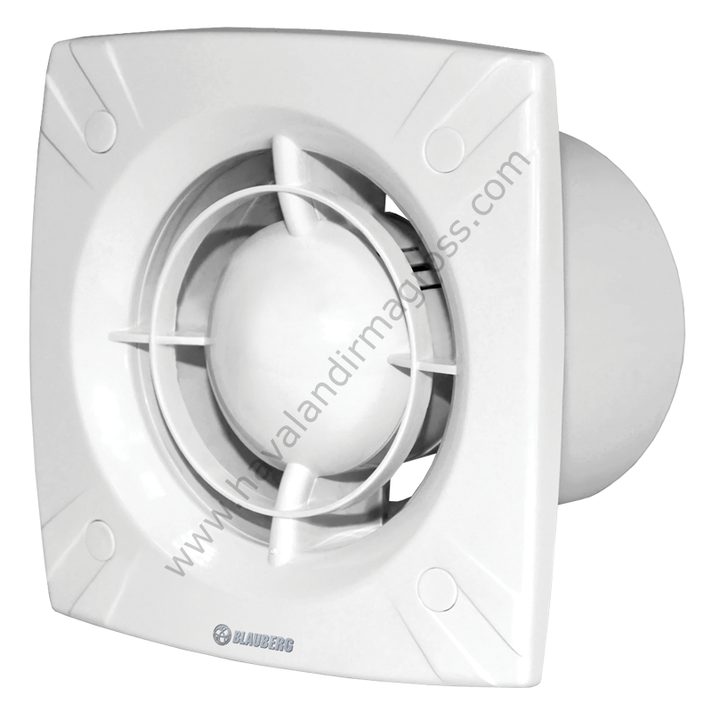 Blauberg Slim 125 Banyo Fanı İnce Ön Panel (190m³/h)
