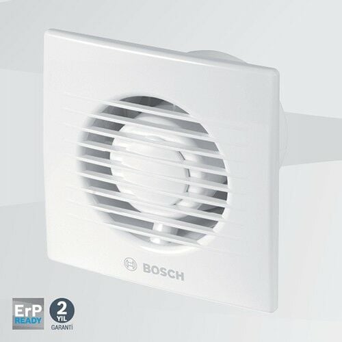 Bosch F1100 W 100 Plastik Banyo&Tuvalet Aspiratörü Banyo Fanı (98m³/h)