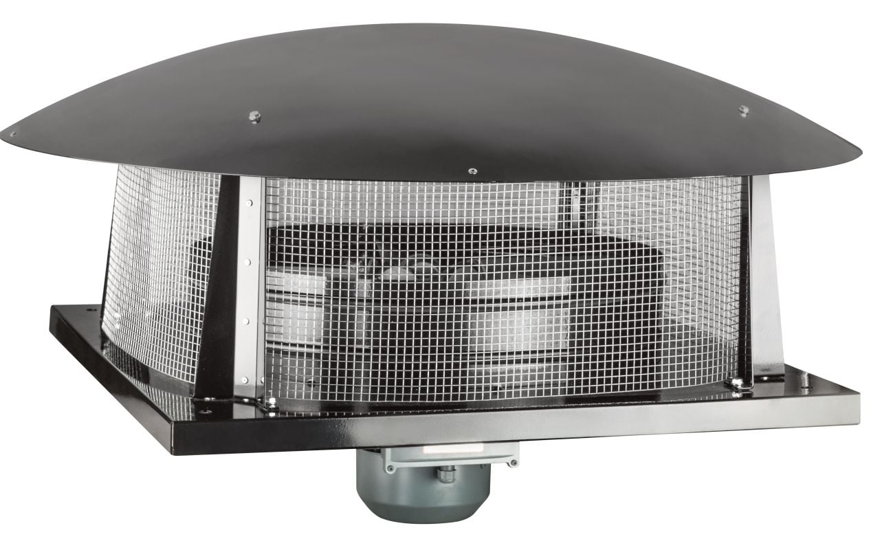 Bvn Bahçıvan Bacf 630T Yatay Akışlı Aksiyel Çatı Fanları (14000m³/h)