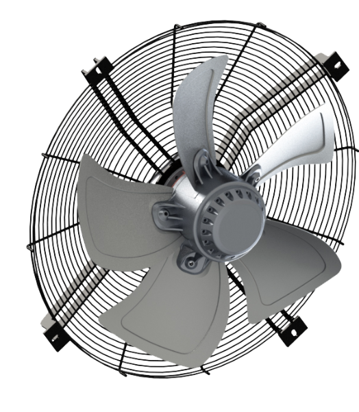 BVN Bahçıvan Sfx-4m 350b Güçlendirilmiş Aksiyel Soğutma Fan/Trifaze/Üfleyici [3300m³/h]