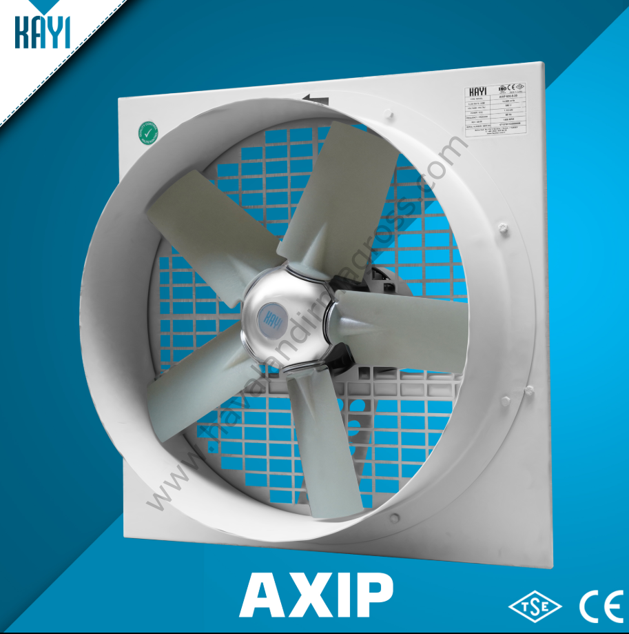 Kayıtes Axıp 900-5-40 Plastik Kanatlı Aksiyel Fan (44635m³/h)