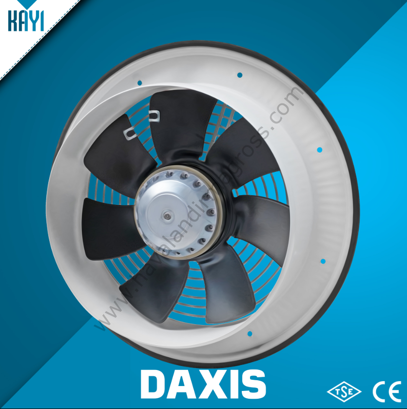 Kayıtes Daxıs 300 Duvar Tipi Sac Kanatlı Fan (2020m³/h)