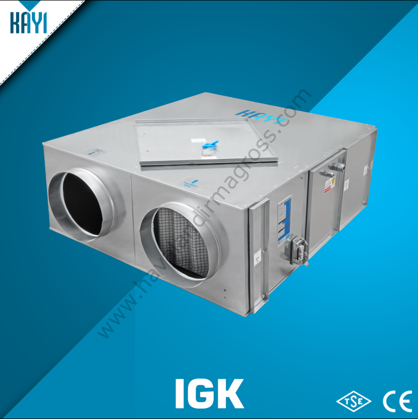 Kayıtes Igk 20 Isı Geri Kazanım Cihazı (2000 m³/h)