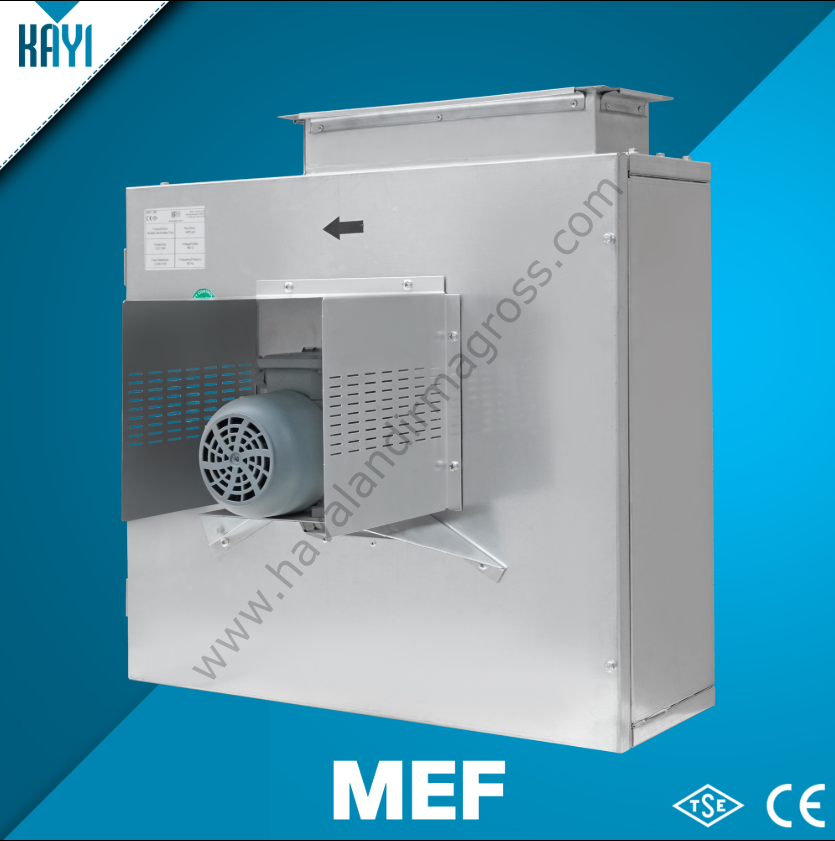 Kayıtes Mef 500 Mutfak Davlumbaz Fanı (7000m³/h)