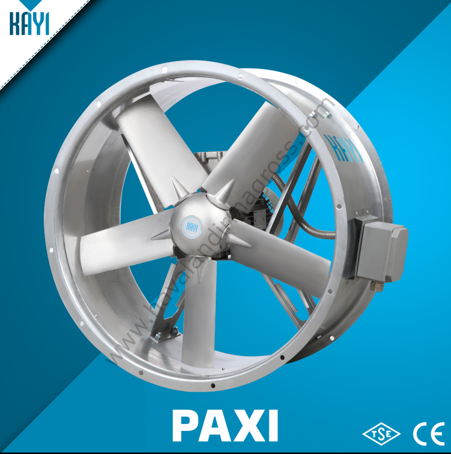 Kayıtes Paxı 630-5-30 Exproof Motorlu Aksiyel Fan (13480m³/h)