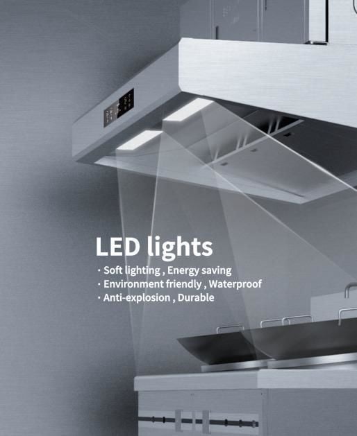 MHE180+  ELEKTROSTATİK FİLTRELİ DAVLUMBAZ + UVC KOKU FİLTRESİ MICEXAIR 3.600M³/H