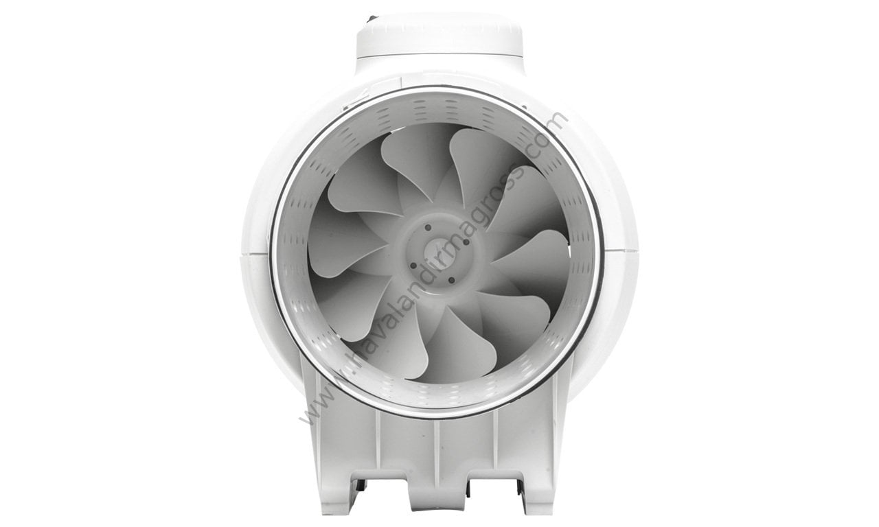 S&P TD 800/200 Silent Plastik Yuvarlak Karma Akışlı Kanal Tipi Fan [910m³/h]