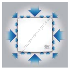 Vortice Punto Evo Flexo MEX 120/5'' LL 1S T Zaman Saatli Mini Aksiyel Fan [175m³/h]